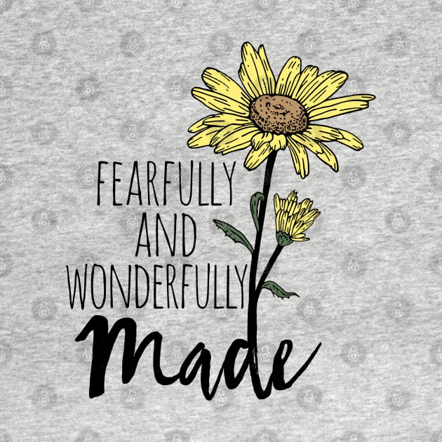 Fearfully and Wonderfully Made Sunflower by Move Mtns